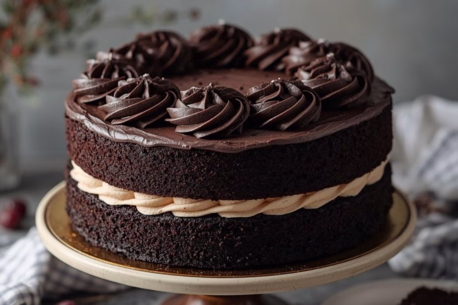 Black Velvet Cake Recipe