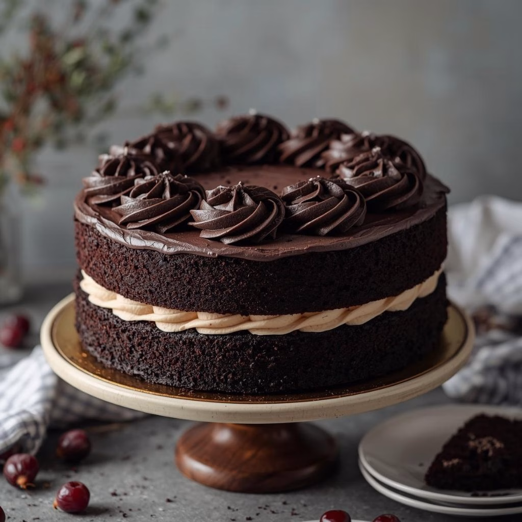 Black Velvet Cake Recipe