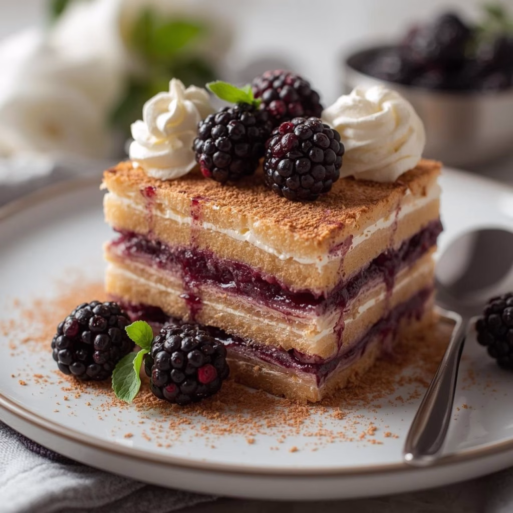Blackberry Tiramisu Recipe