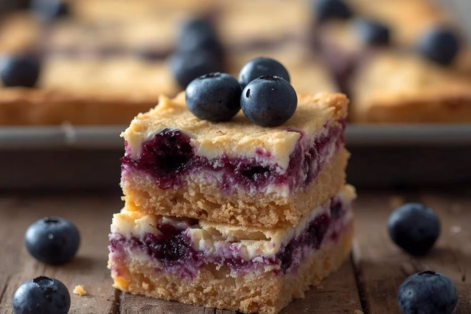 Blueberry Cream Cheese Bars Recipe
