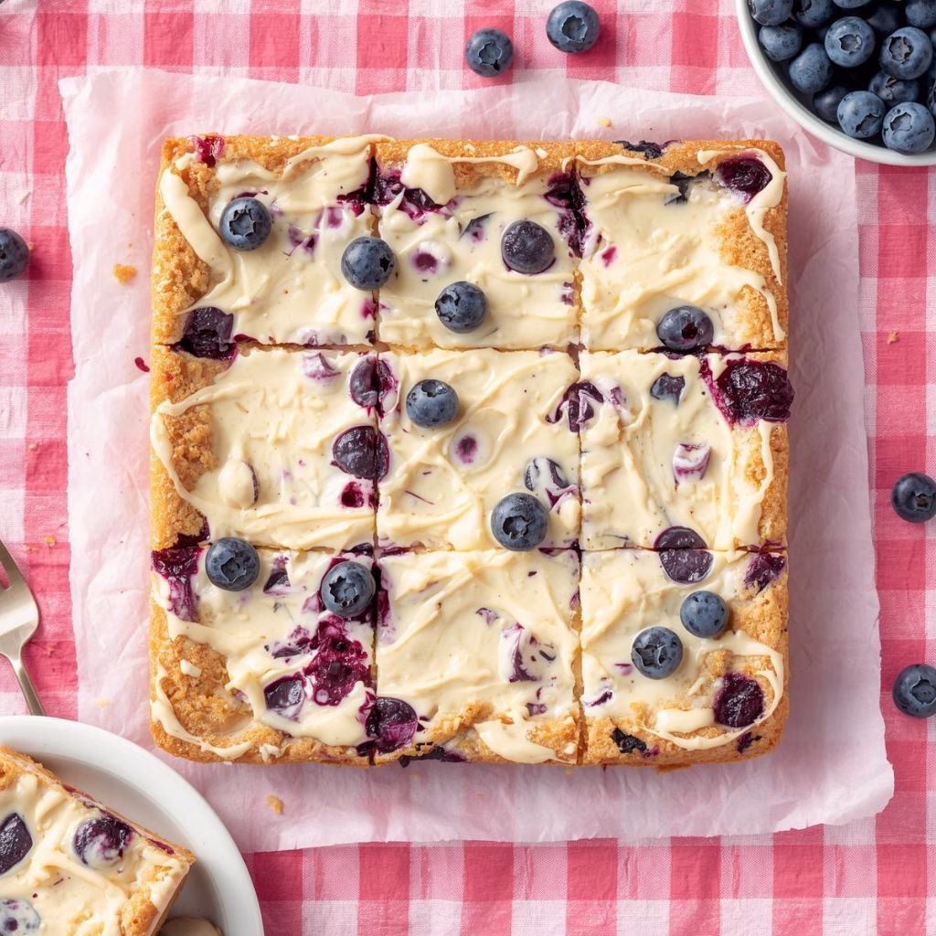 Blueberry Cream Cheese Bars Recipe