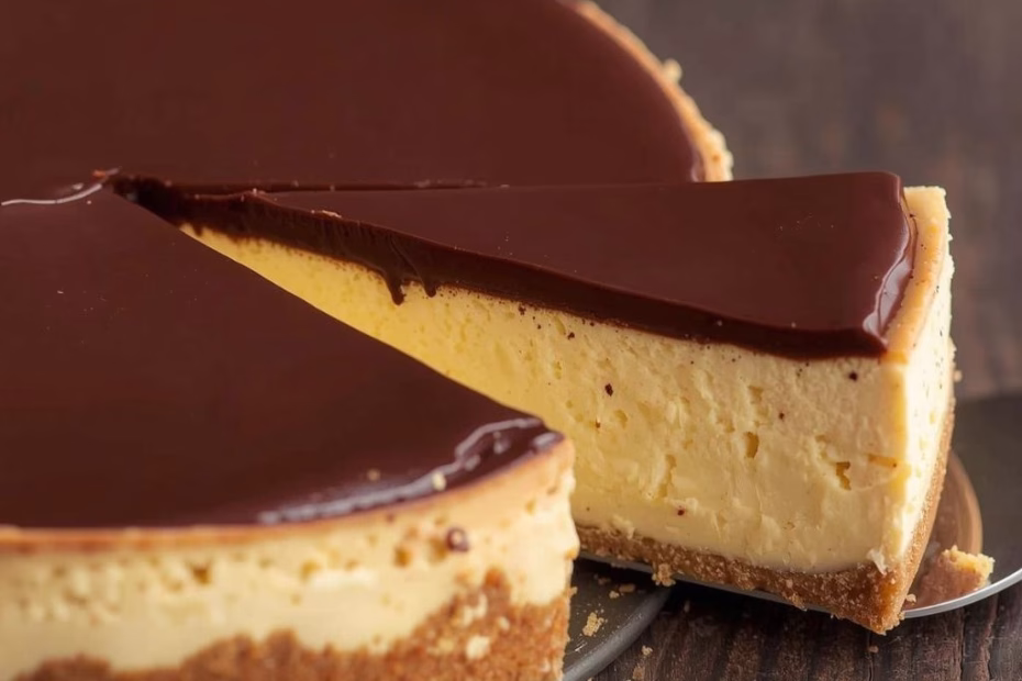 Boston Cream Pie Cheesecake Recipe