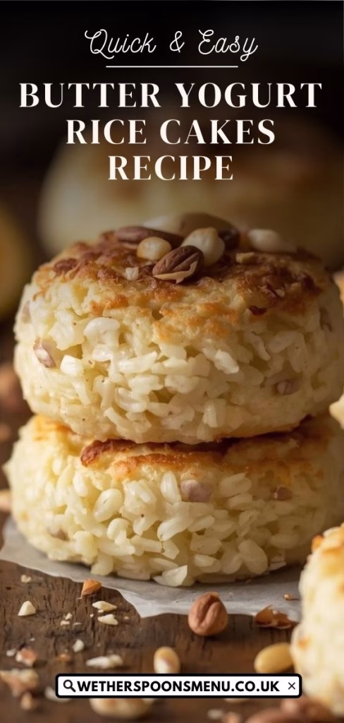 Butter Yogurt Rice Cakes Recipe