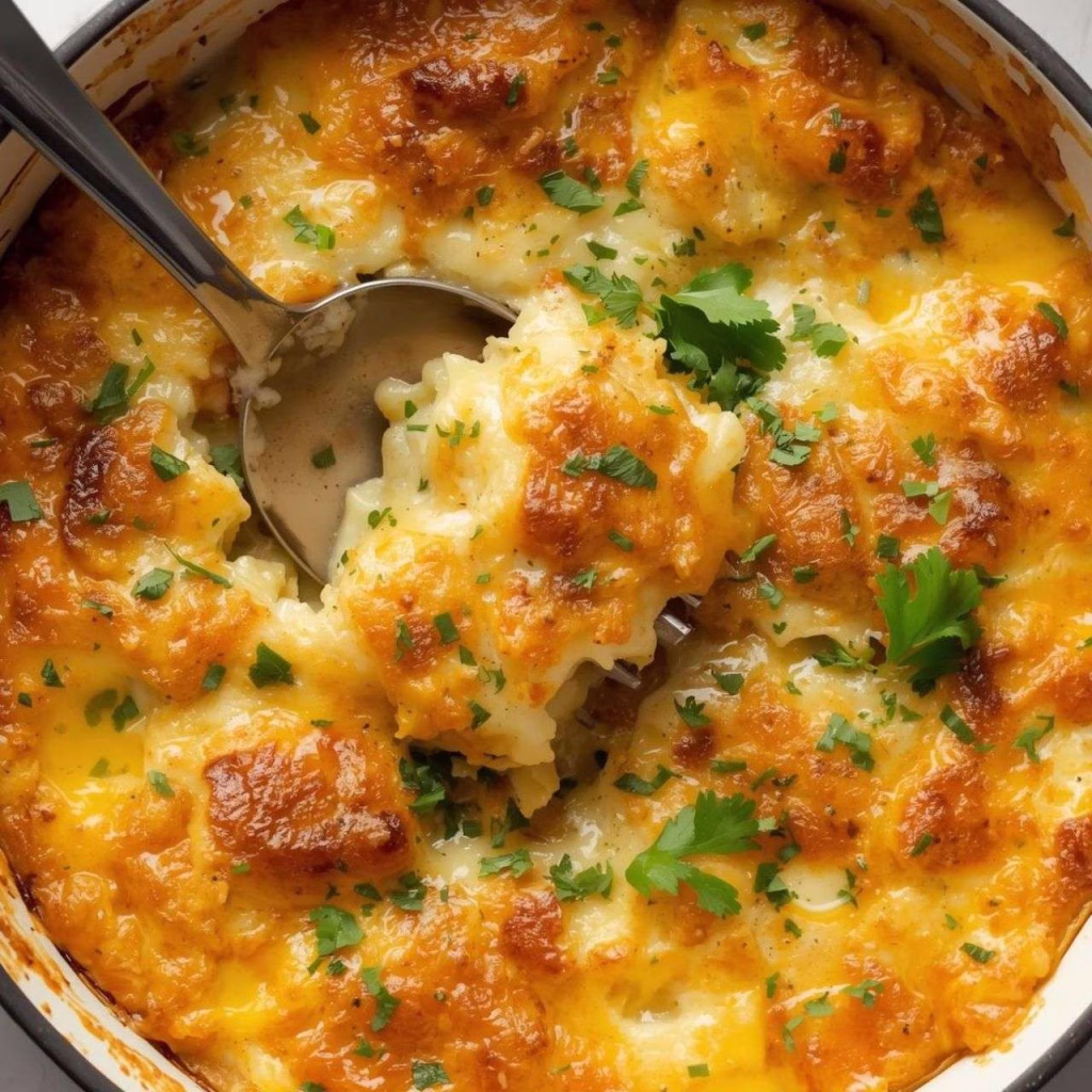 Cheesy Scalloped Potatoes Recipe