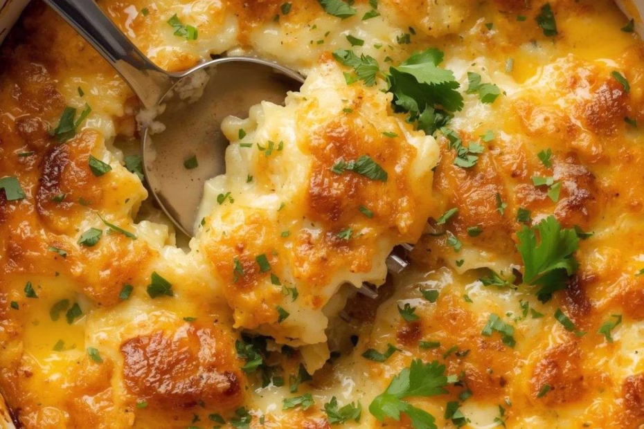 Cheesy Scalloped Potatoes Recipe