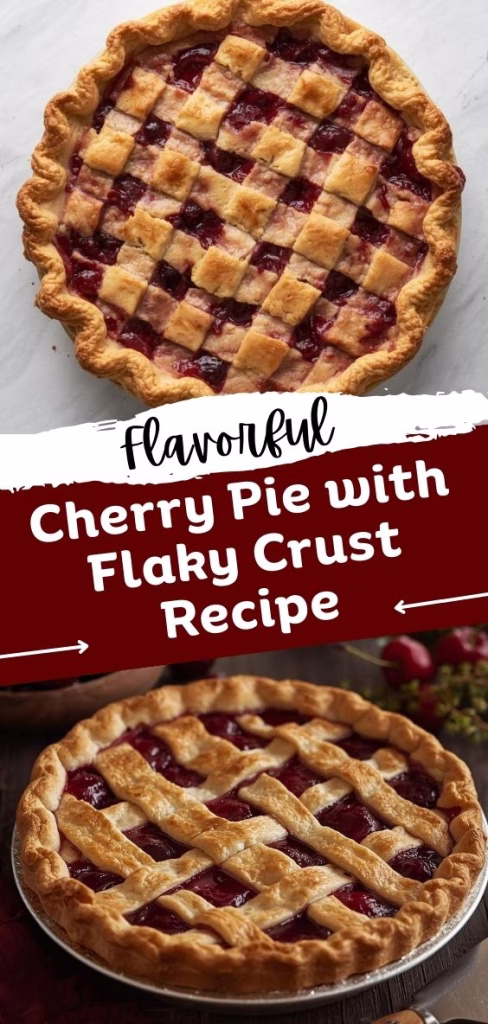 Cherry Pie with Flaky Crust Recipe
