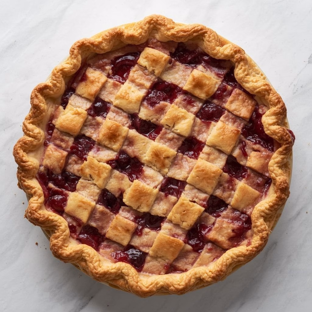 Cherry Pie with Flaky Crust Recipe