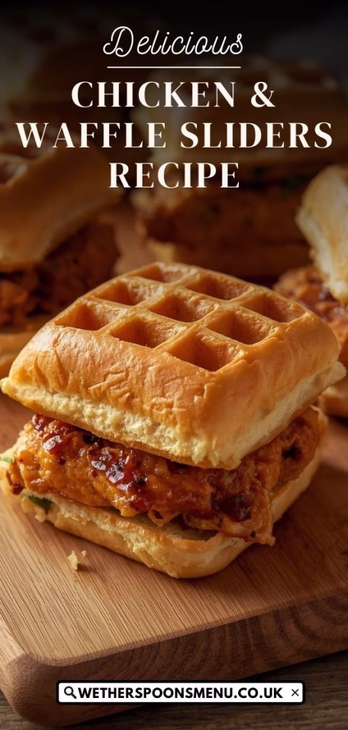 Chicken & Waffle Sliders Recipe