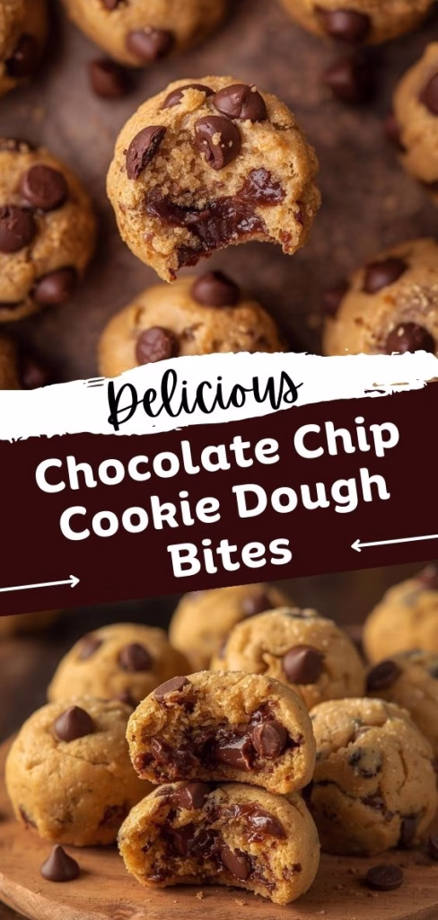 Chocolate Chip Cookie Dough Bites Recipe