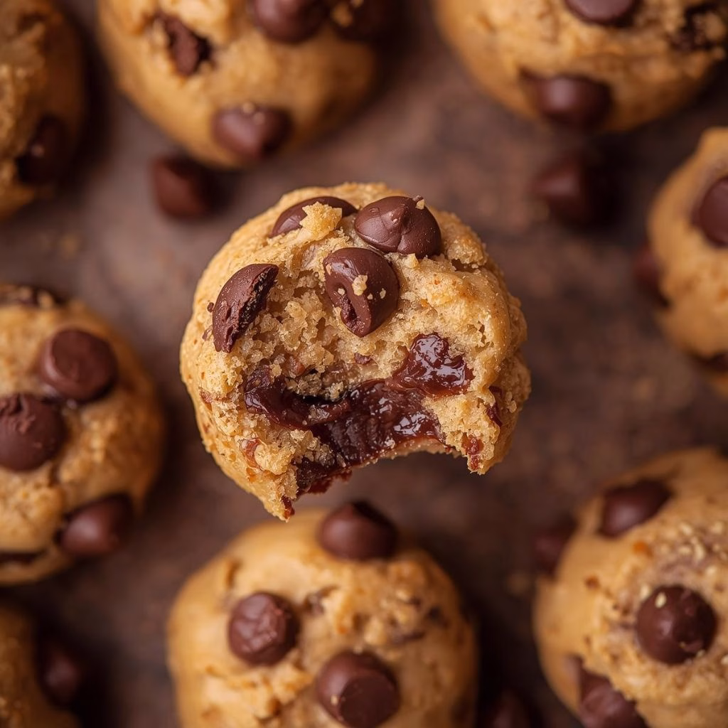 Chocolate Chip Cookie Dough Bites Recipe