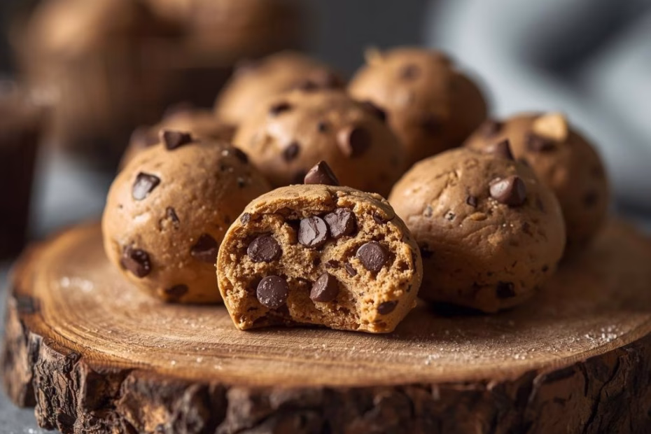 Chocolate Chip Cookie Dough Truffles Recipe
