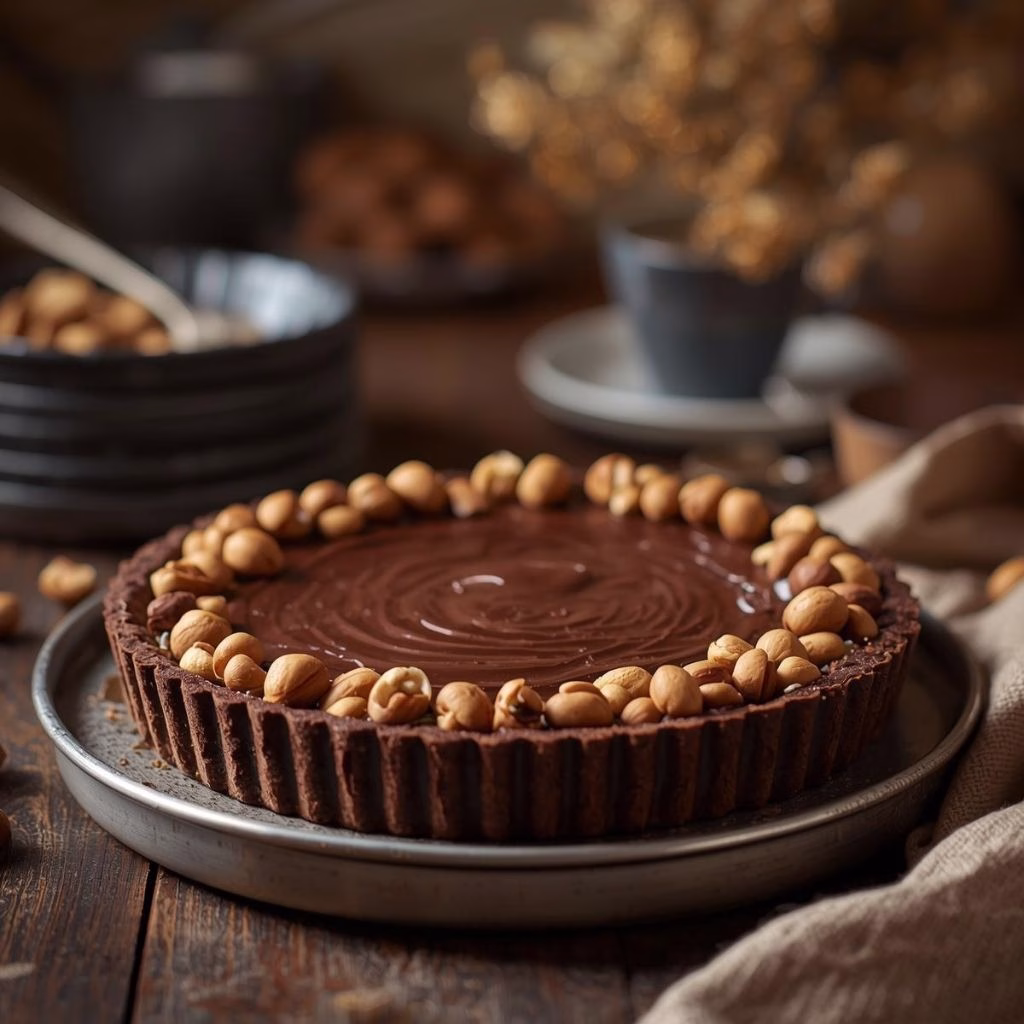 Chocolate Hazelnut Tart Recipe