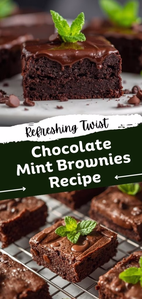 Chocolate Mint Brownies Recipe