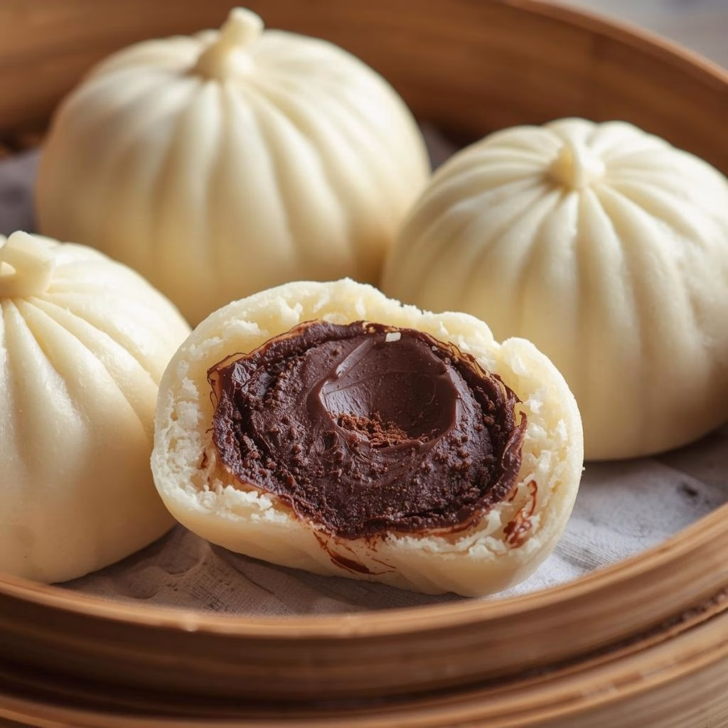 Chocolate Steamed Buns Recipe
