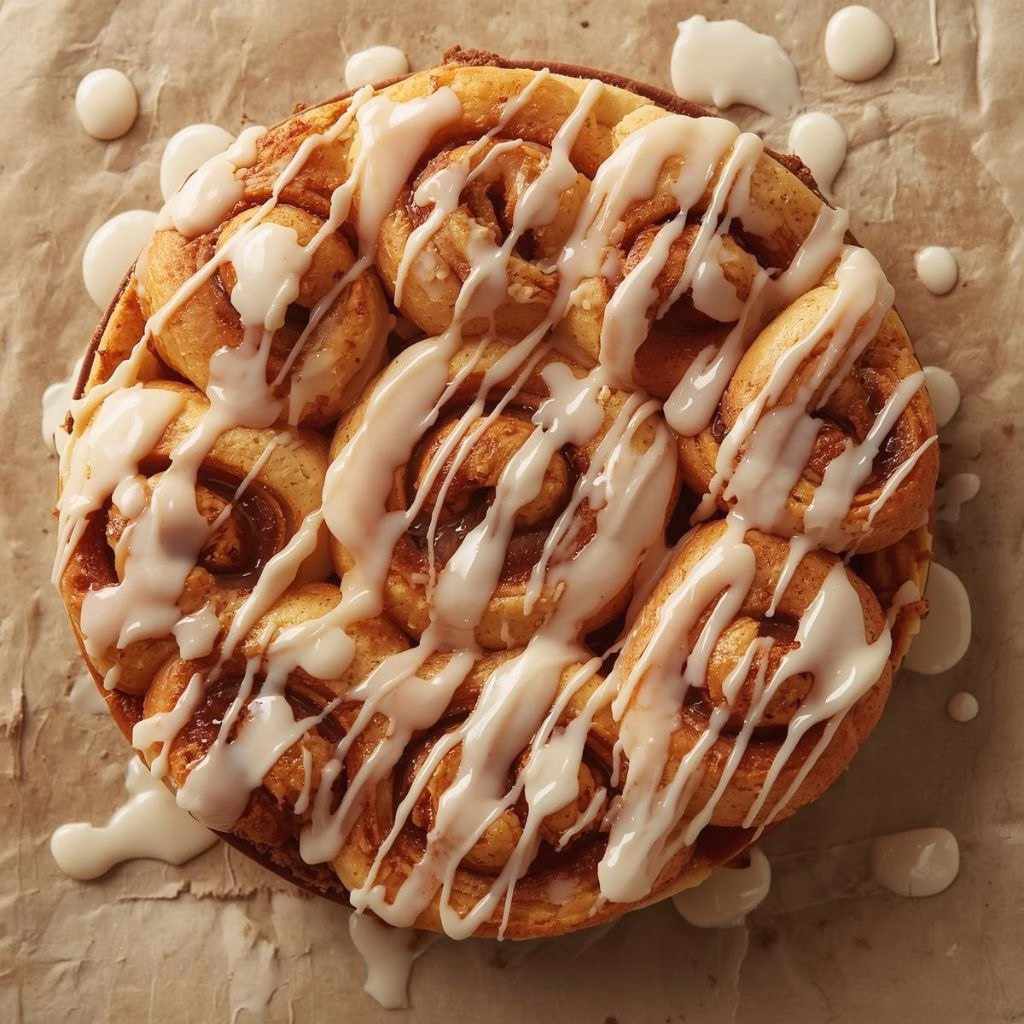 Cinnamon Roll Honeybun Cheesecake Recipe