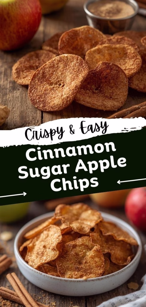 Cinnamon Sugar Apple Chips Recipe