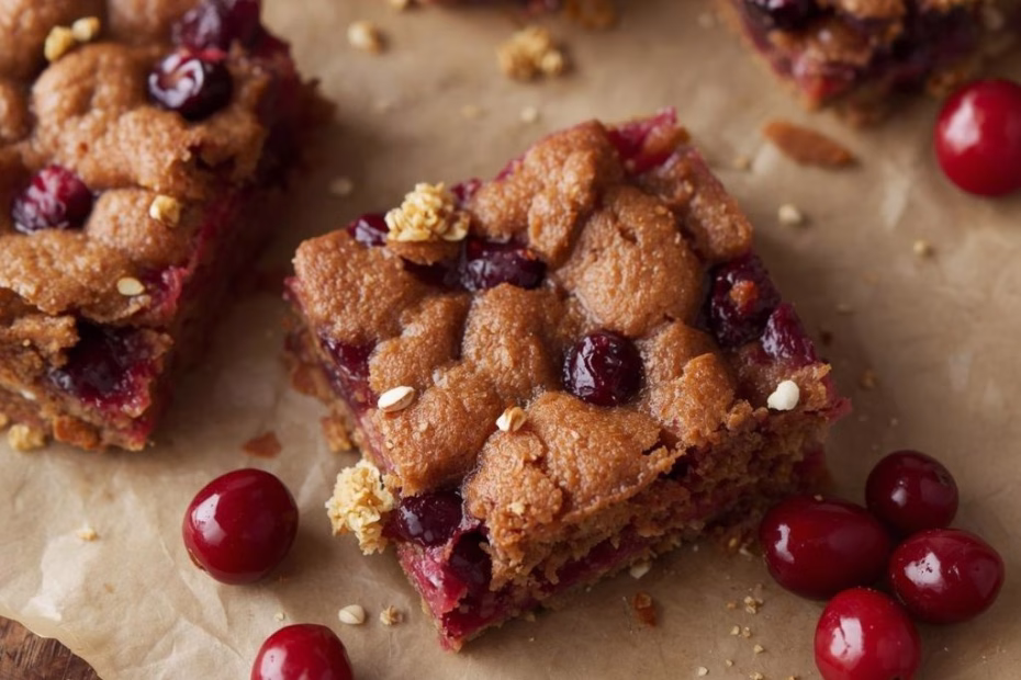 Cranberry Bars Recipe