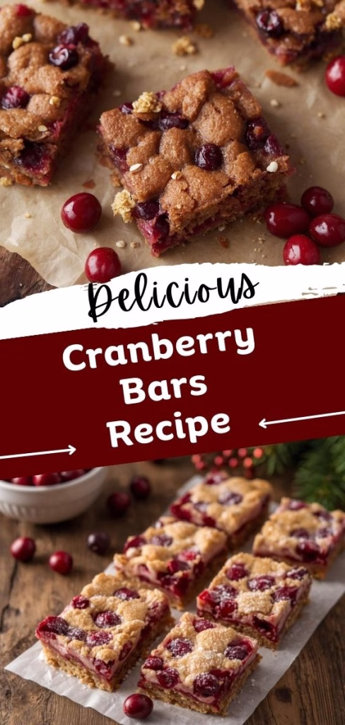 Cranberry Bars Recipe