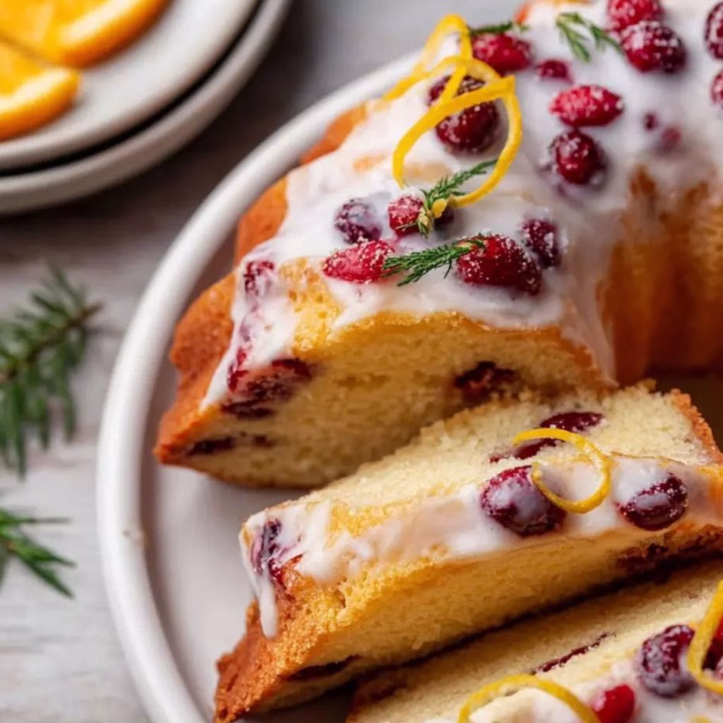 Cranberry Orange Cake Recipe