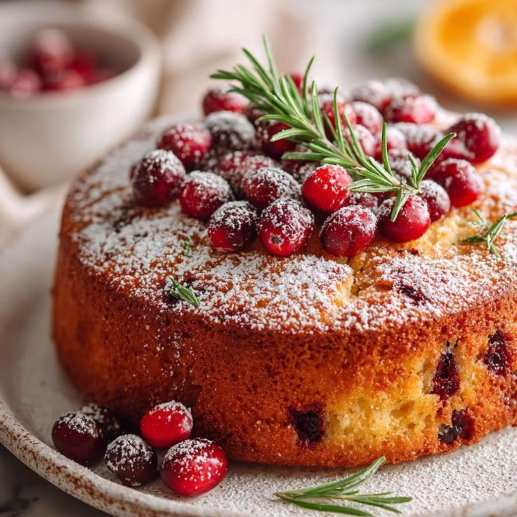 Cranberry Orange Cake Recipe