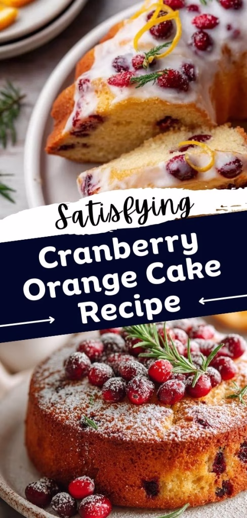 Cranberry Orange Cake Recipe