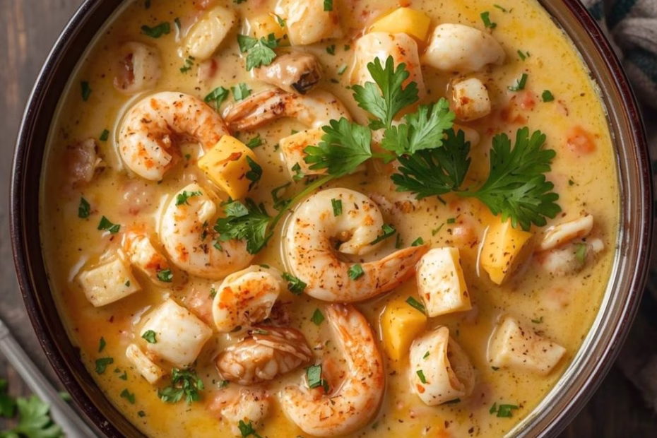 The Best Creamy Seafood Chowder Recipe