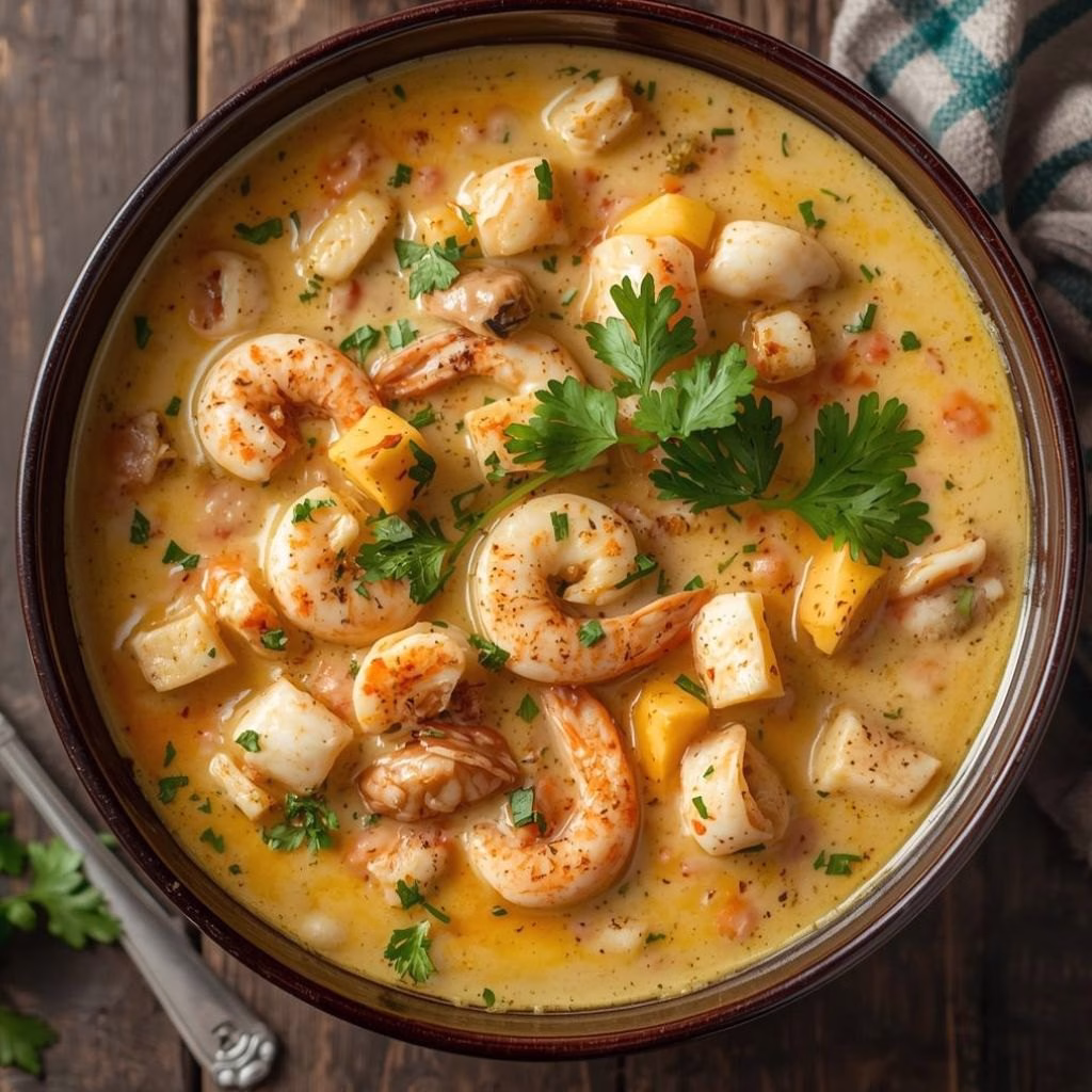The Best Creamy Seafood Chowder Recipe