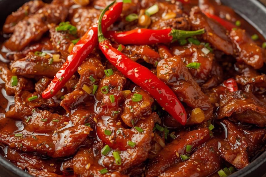 Crispy Chilli Beef Recipe