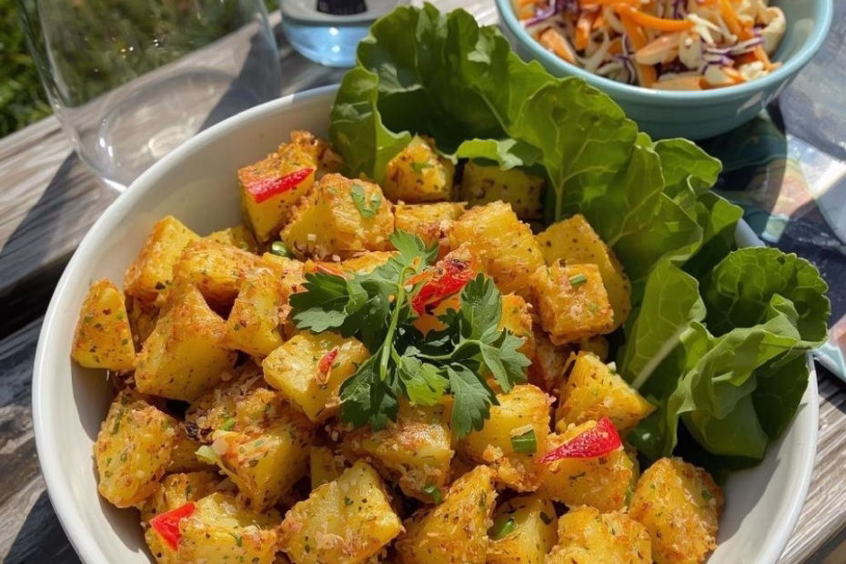 Crispy Potato Salad Recipe