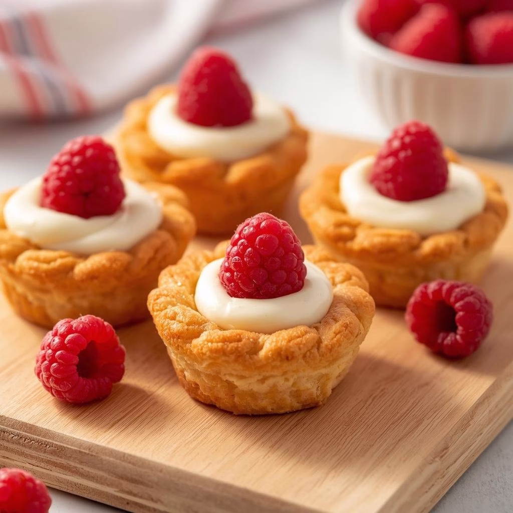 Delicious Raspberry Cream Cheese Bites Recipe