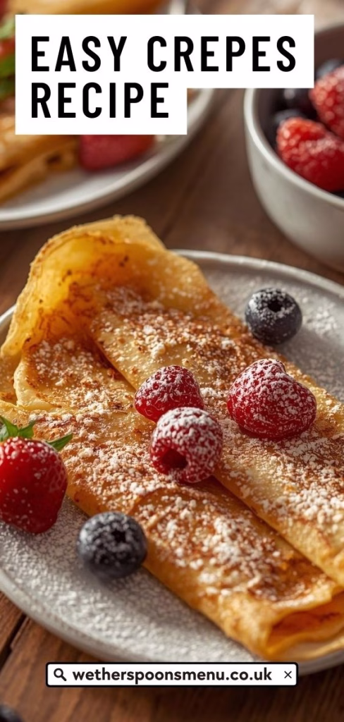 Easy Crepes Recipe