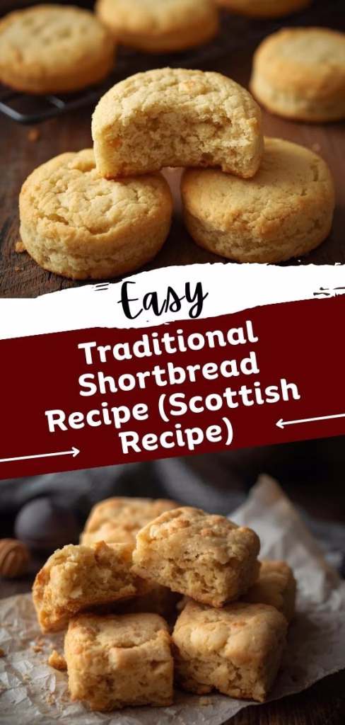 Easy Traditional Shortbread Recipe (Scottish Recipe)
