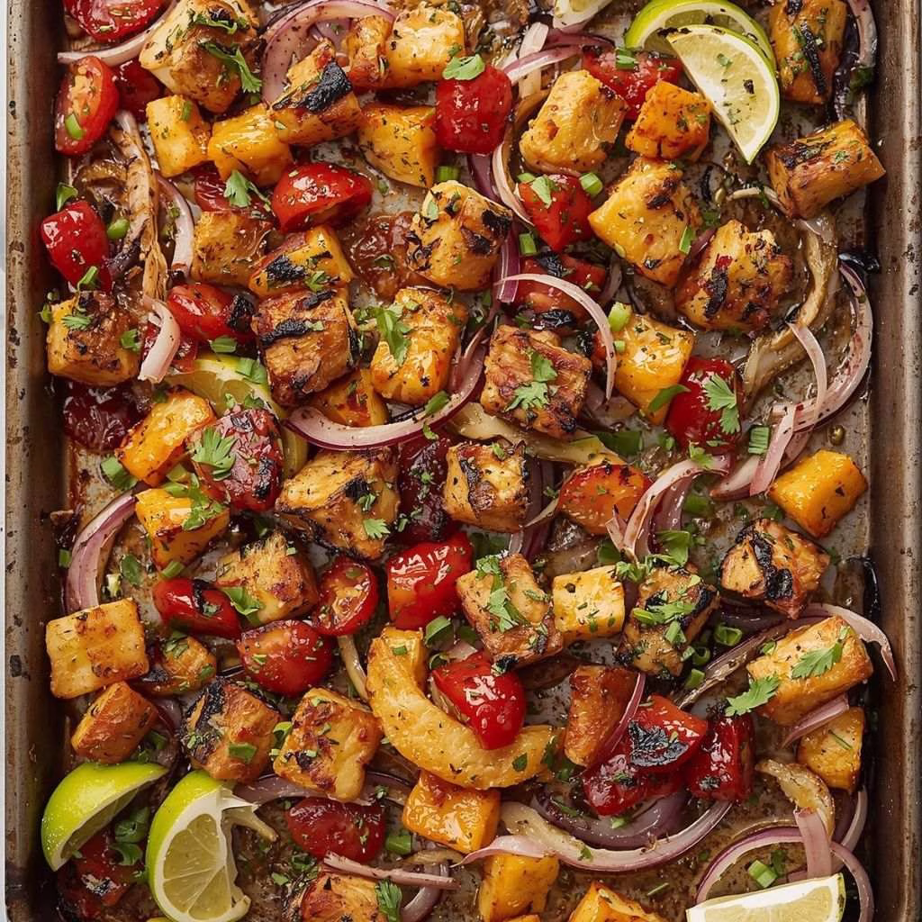 Fire Grilled Sheet Pan Fajitas Recipe