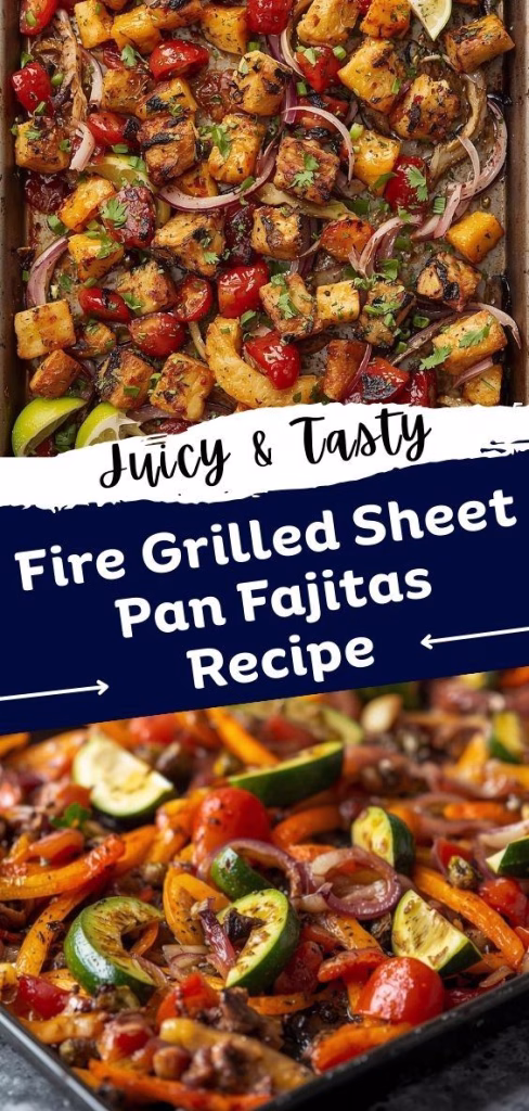 Fire Grilled Sheet Pan Fajitas Recipe