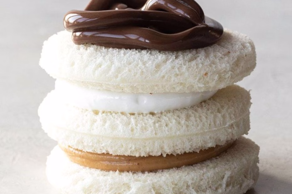 Fluffernutter Tea Sandwiches Recipe