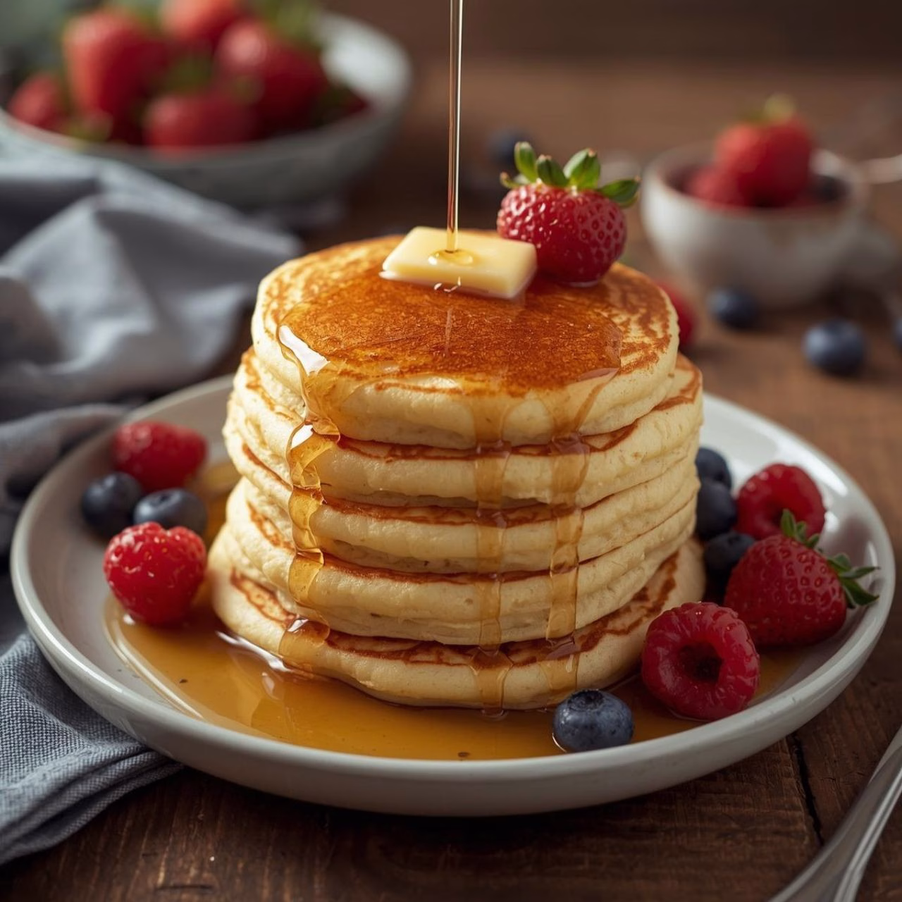 Fluffy Pancakes Recipe