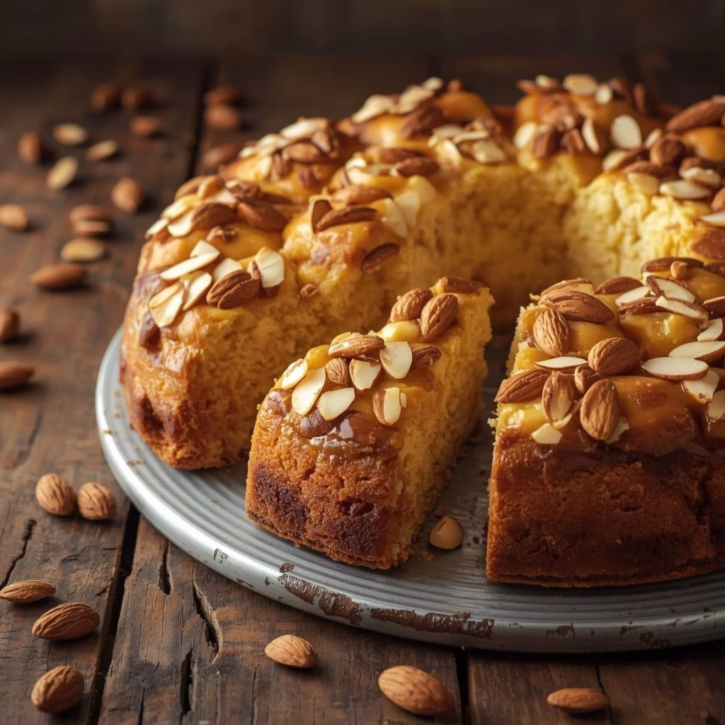 German Bee Sting Cake (Bienenstich Kuchen) Recipe
