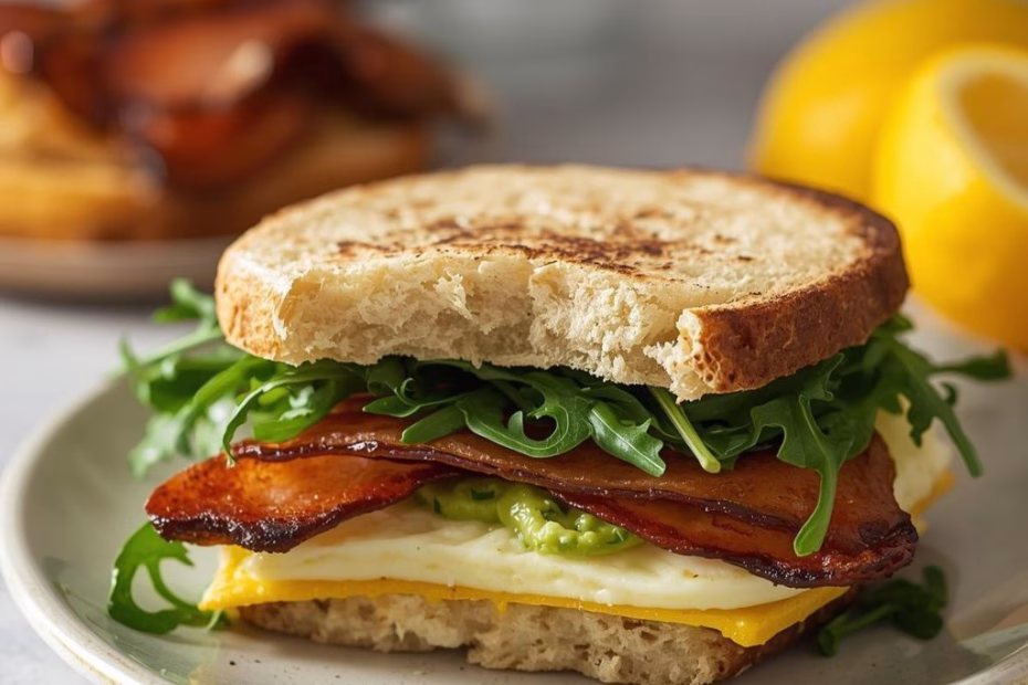 Healthy Breakfast Sandwich Recipe