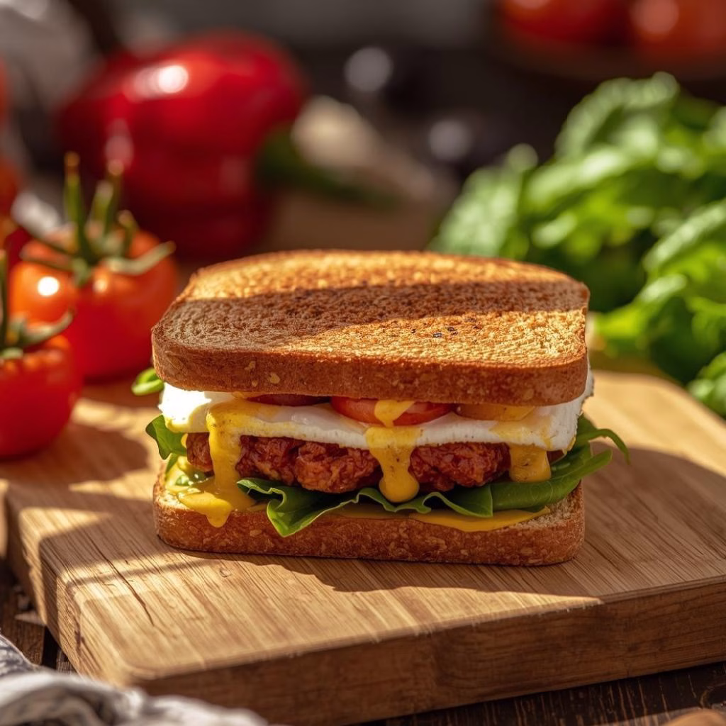 Healthy Breakfast Sandwich Recipe
