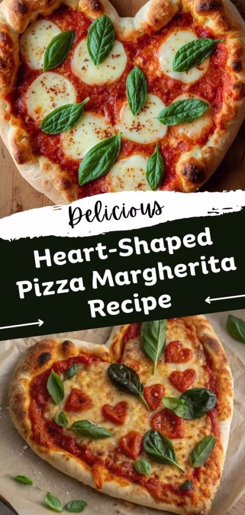 Heart-Shaped Pizza Margherita Recipe