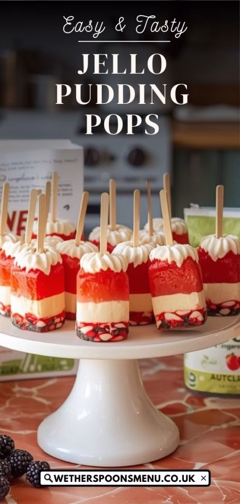 Jello Pudding Pops Recipe
