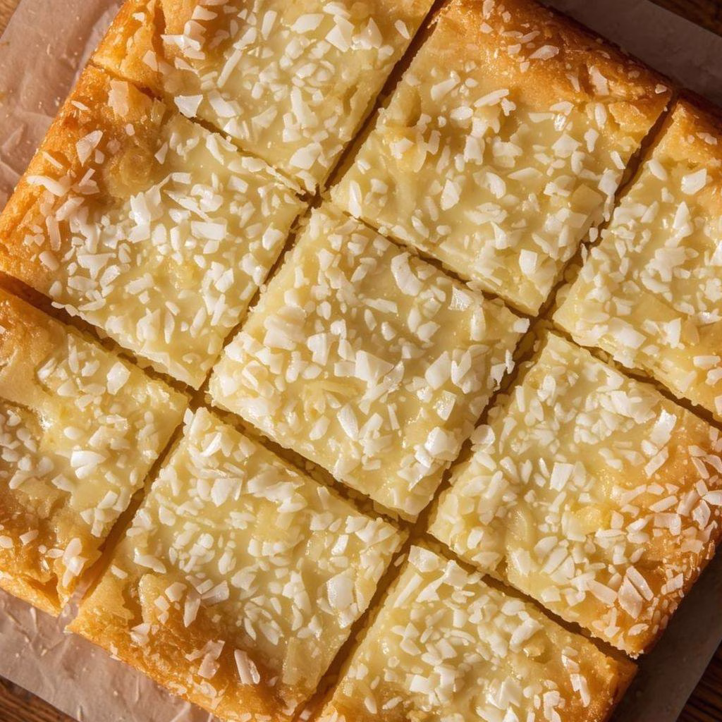 Lemon Coconut Bars Recipe