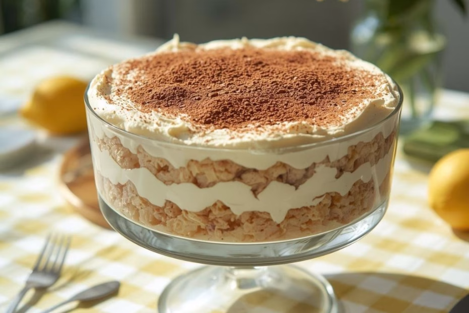 Lemon Tiramisu Recipe