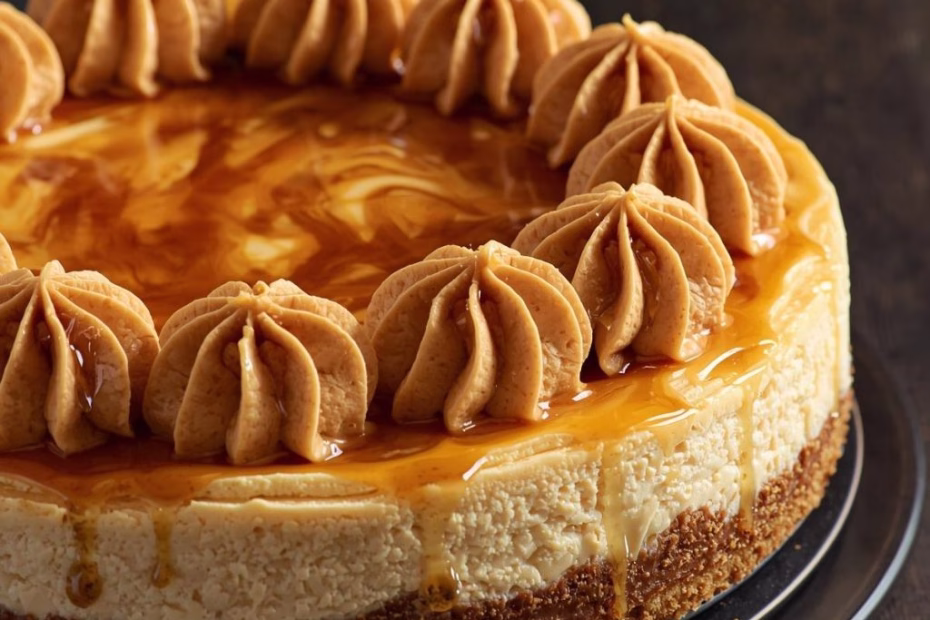 Loaded Butterscotch Cheesecake Recipe
