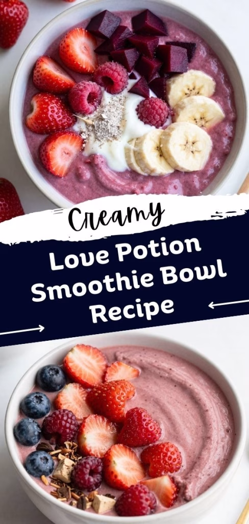 Love Potion Smoothie Bowl Recipe
