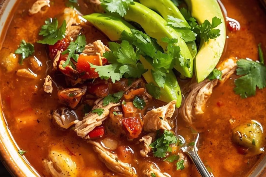 Low Carb Chicken Tortilla Soup Recipe
