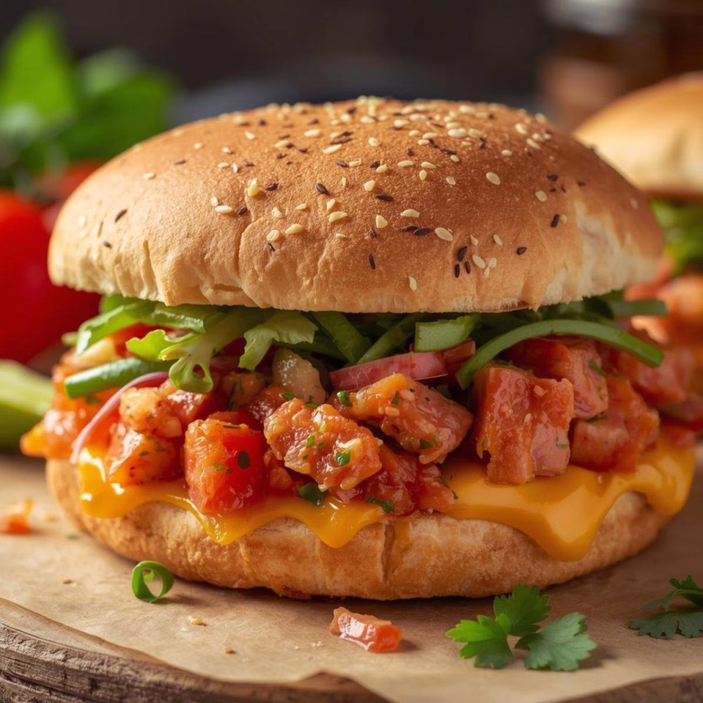 Mexican Chopped Cheese Sandwich Recipe