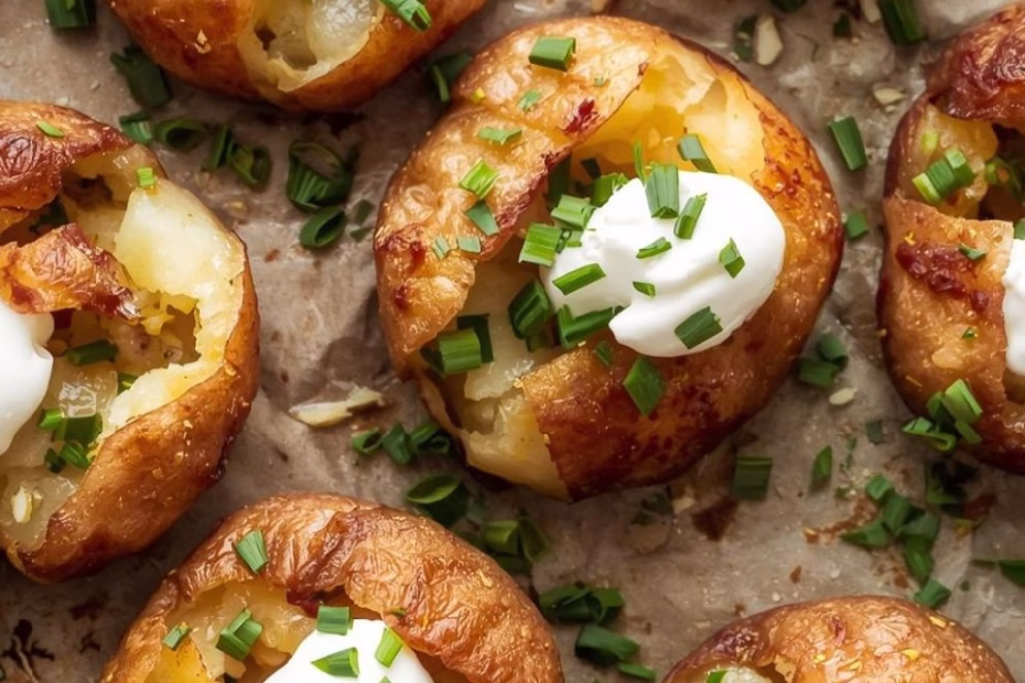 Mini Baked Potatoes Recipe
