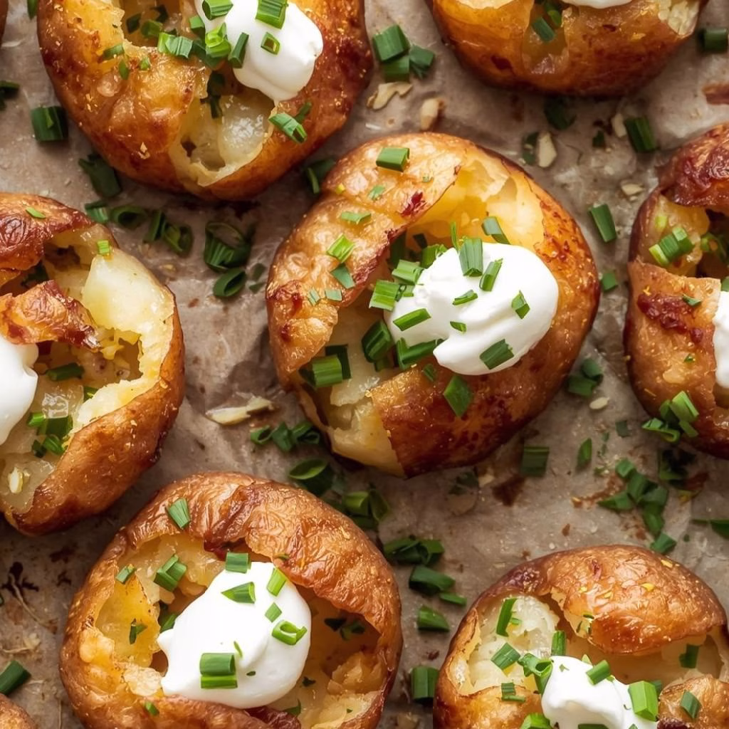 Mini Baked Potatoes Recipe