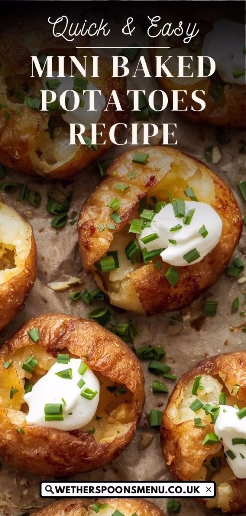 Mini Baked Potatoes Recipe